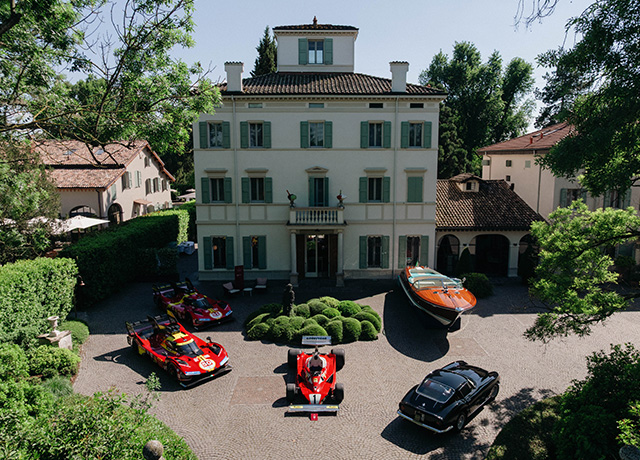 An iconic Aquarama Super at the Cavallino Classic...